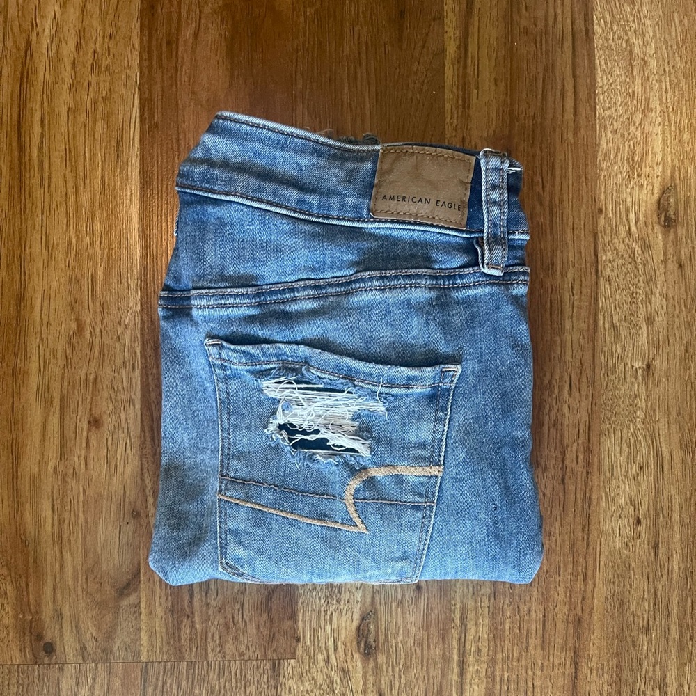 AE Ne(x)t Level Patched High-Waisted Jegging
